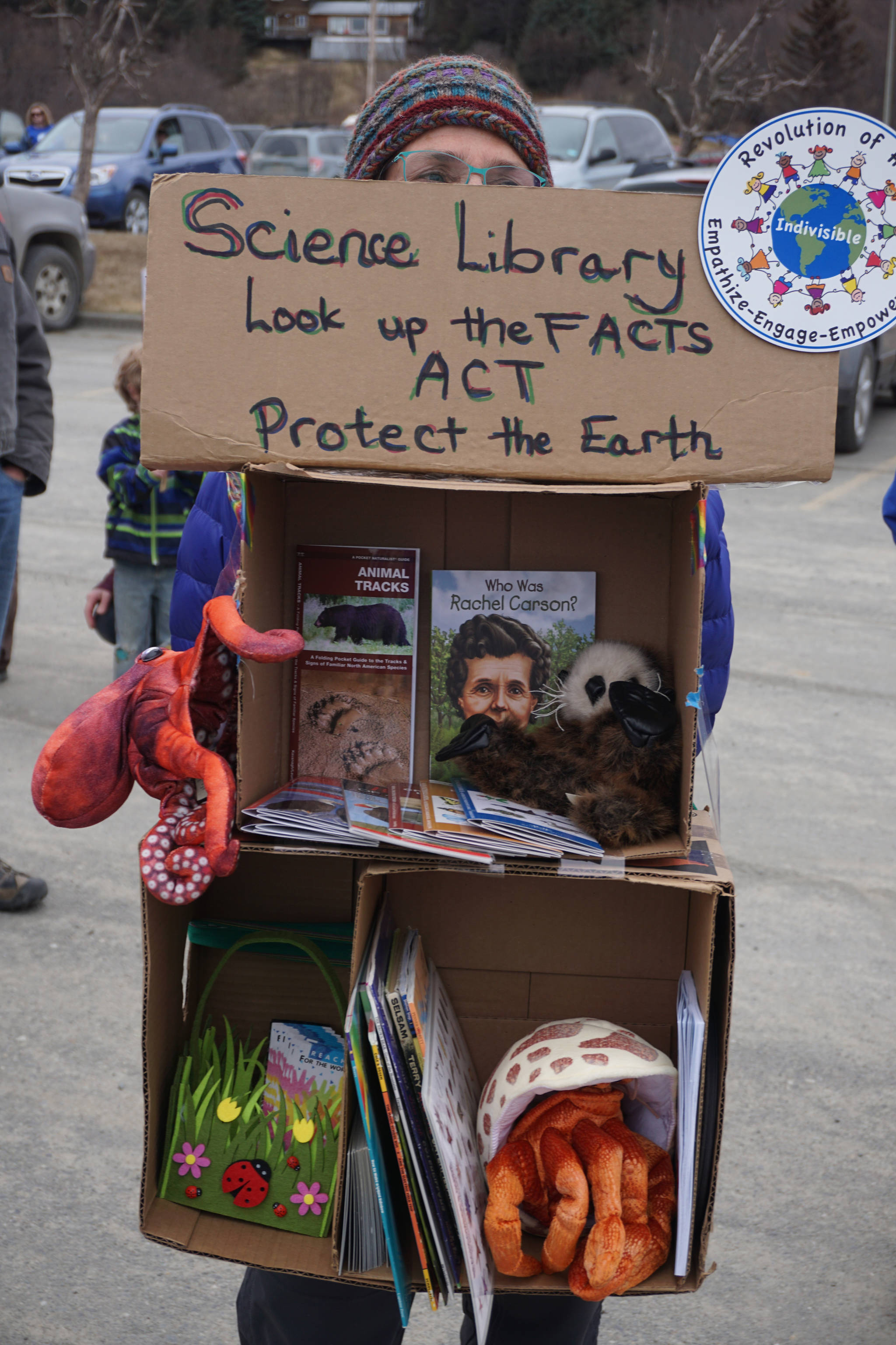 Hundreds march for science