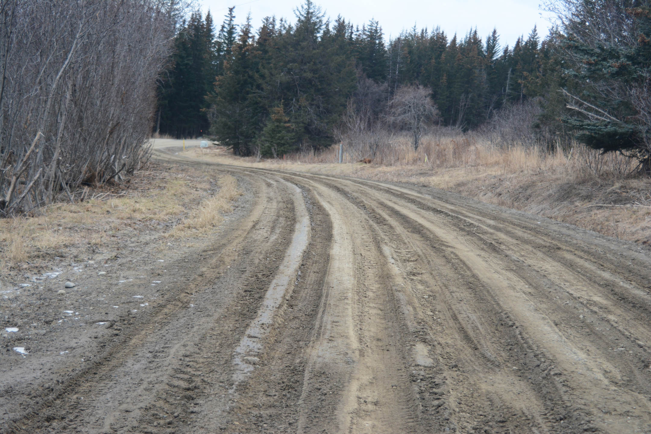 Mud makes for tough, dirty drive