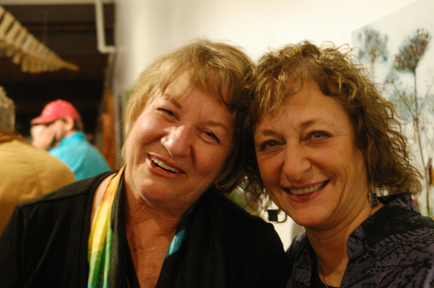 Adele Hiles (left)