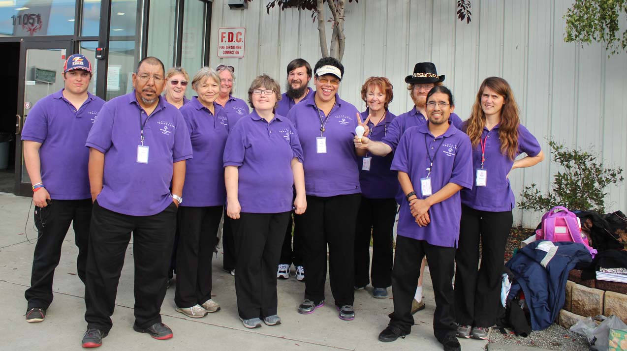 The Homer bocce team participating in the Special Olympics Fall Games included, from left, Justin Smith, Eddie Escalera, Belva Olsen, Alice Swaim, Peggy Brown, Cheryl Blair, Jody Herd, Amber Becker, Ellie Logsdon, Brian Ormond, Nick Kvasnikoff and Coach Ruth Mitchell.