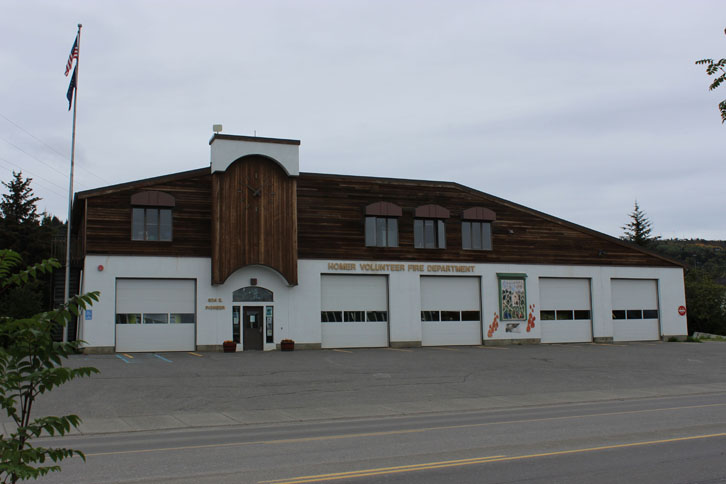 “It’s a wonderful building. We’ve just outgrown it,” Homer Fire Chief Bob Painter said of Homer’s Fire Station.