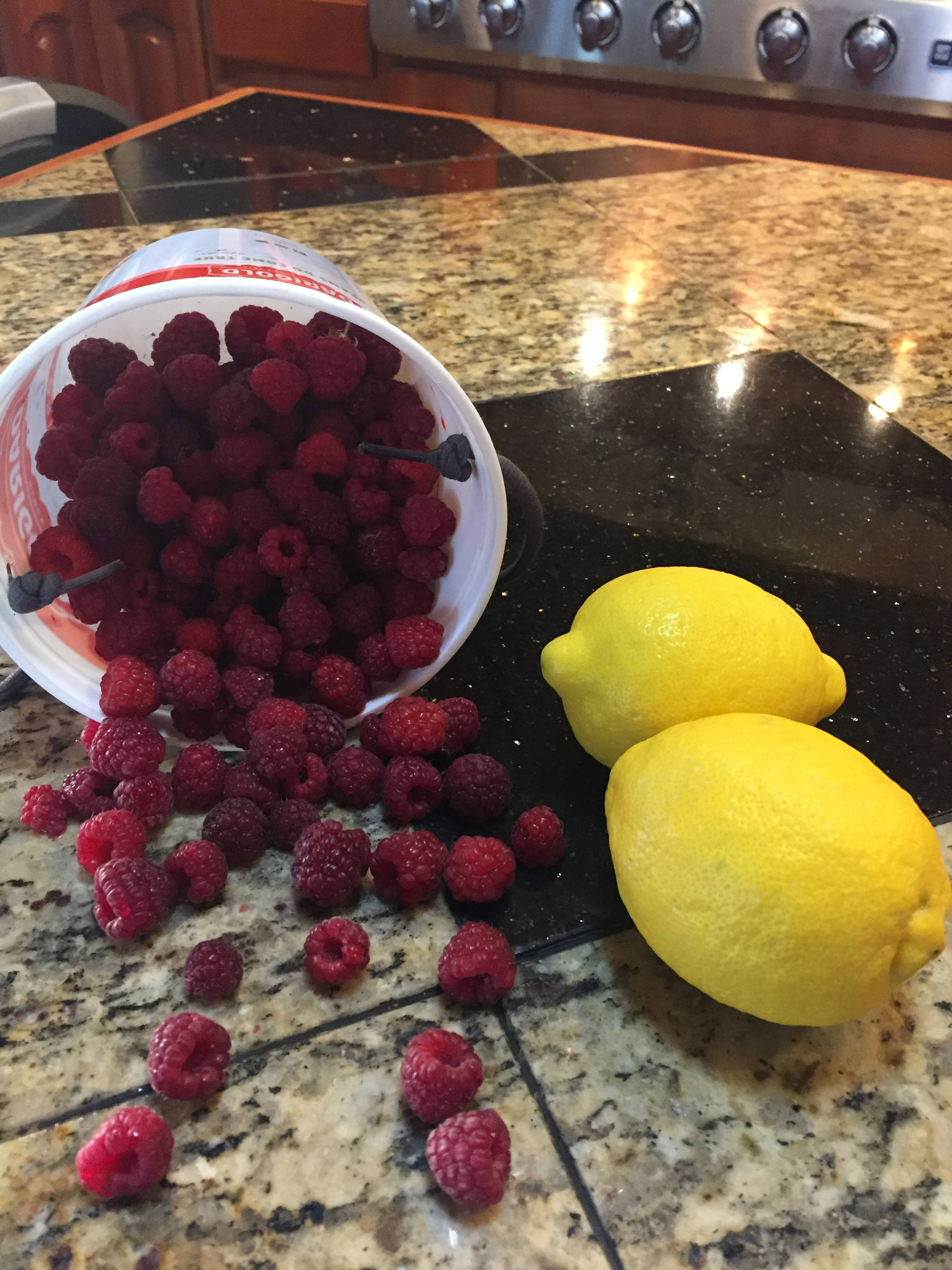 Lemon adds something special to berry recipes. (Photo by Teri Robl)