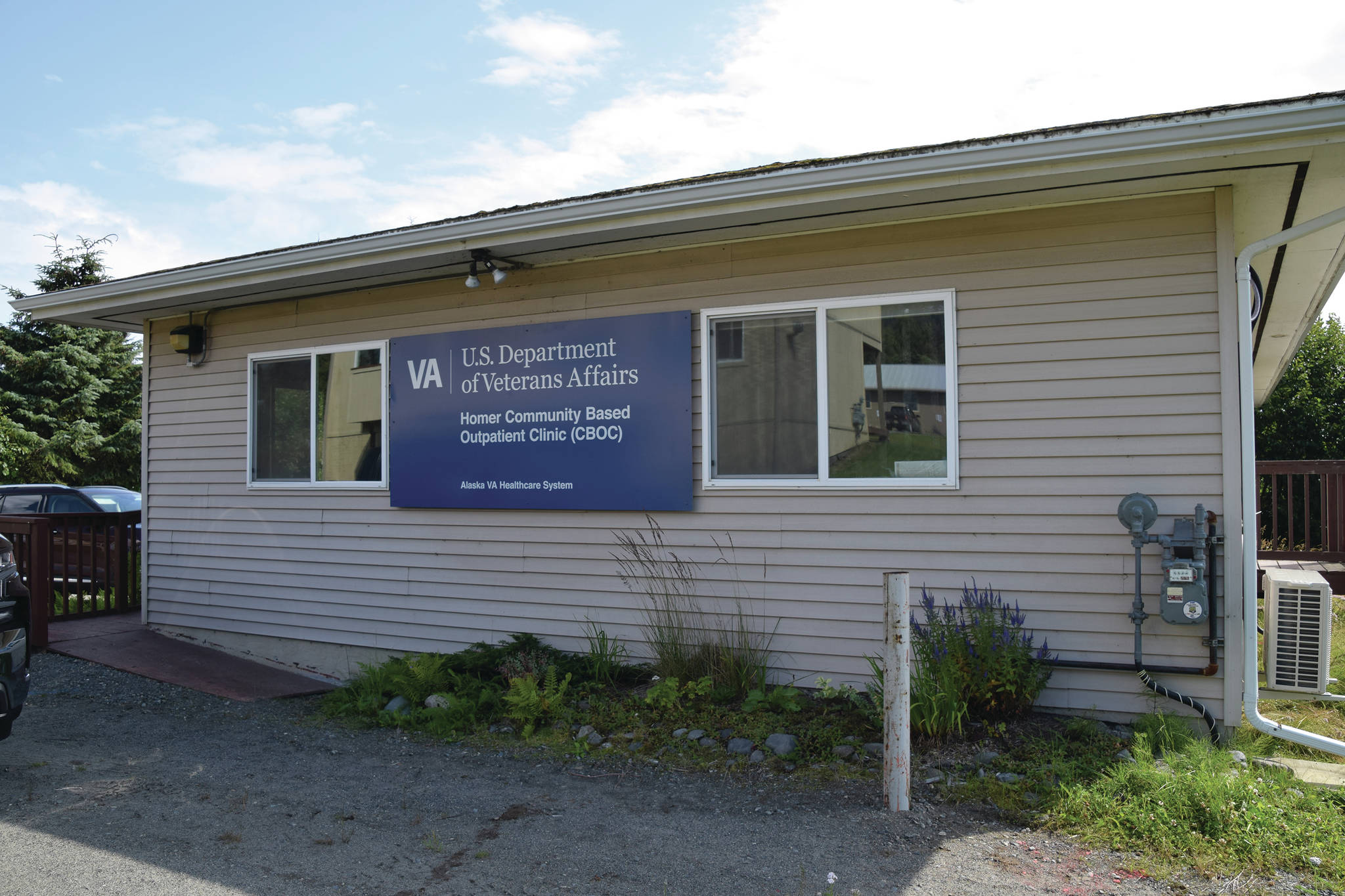 The new U.S. Department of Veterans Affairs Homer Community Based Outpatient Clinic as seen on Aug. 11, 2020, in Homer, Alaska. The clinic opened for patients on Tuesday, Sept. 29, 2020. (Photo courtesy of U.S. Department of Veterans Affairs)
