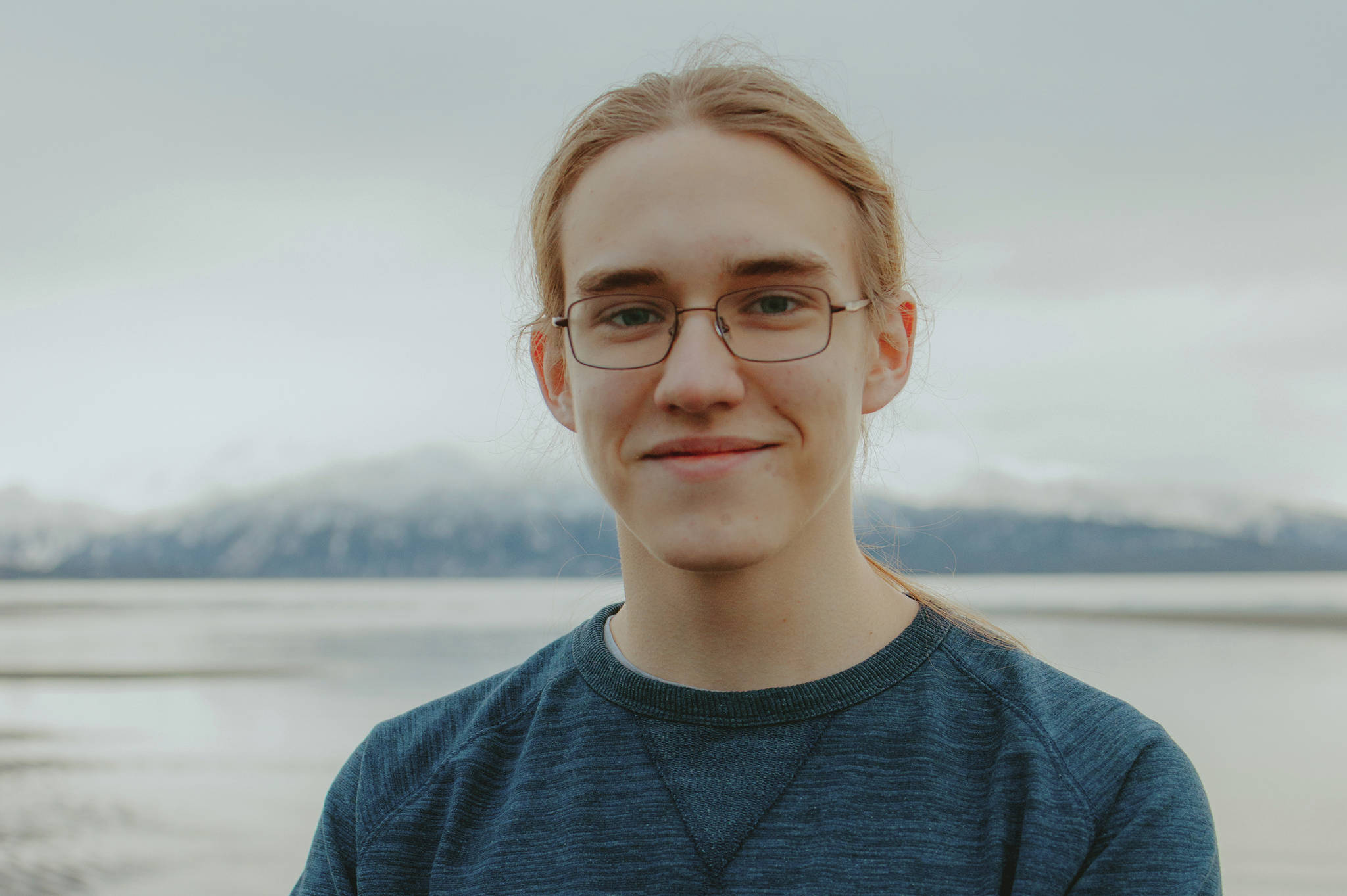 Youth lifelong learner Larry Dunn in a photo taken in January 2020 in Homer, Alaska. (Photo courtesy of Larry Dunn)