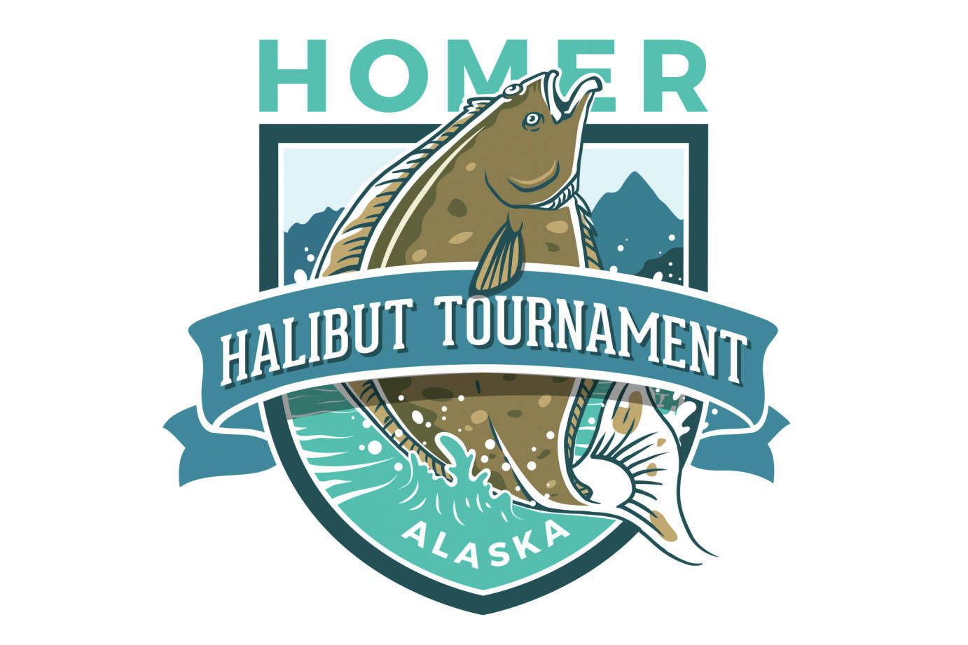 Homer Halibut Tournament logo