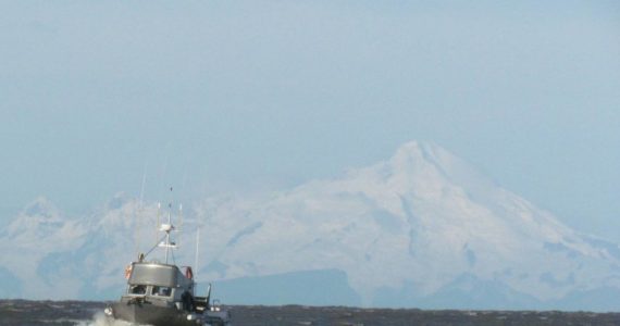 Commercial drift boat in Cook Inlet. Photo from Upper Cook Inlet Drift Association.