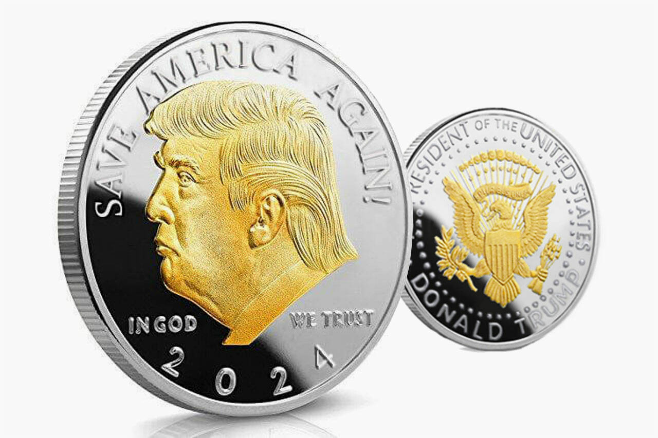 Trump 2024 Coin Review: President Donald Trump Save America Coin ...