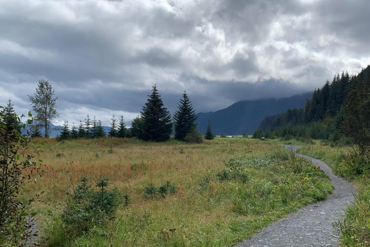 Clouds cover the beach at Lowell Point State Recreation Site on Tuesday, Sept. 5, 2023, near Seward, Alaska. (Ashlyn O’Hara/Peninsula Clarion)