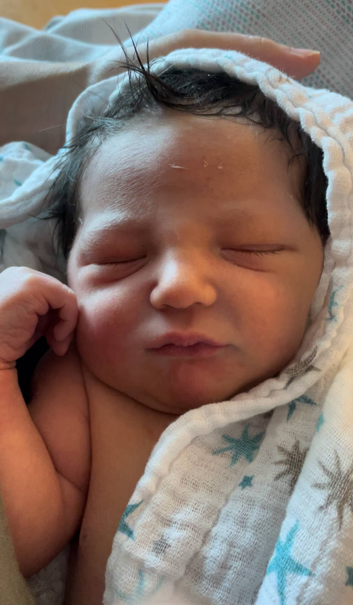 Harlan Werner was born on March 29, 2024 at South Peninsula Hospital to parents Carson Chambers and Matthew Werner in Homer, Alaska. Photo provided by Carson Chambers