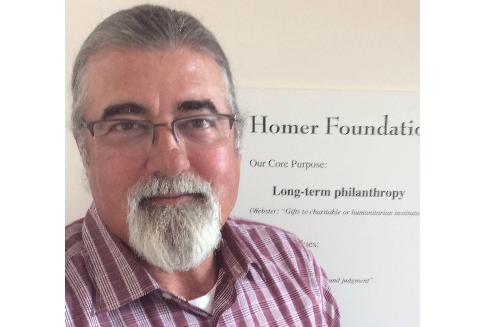 Retiring Homer Foundation Executive Director Mike Miller. (Photo provided)
