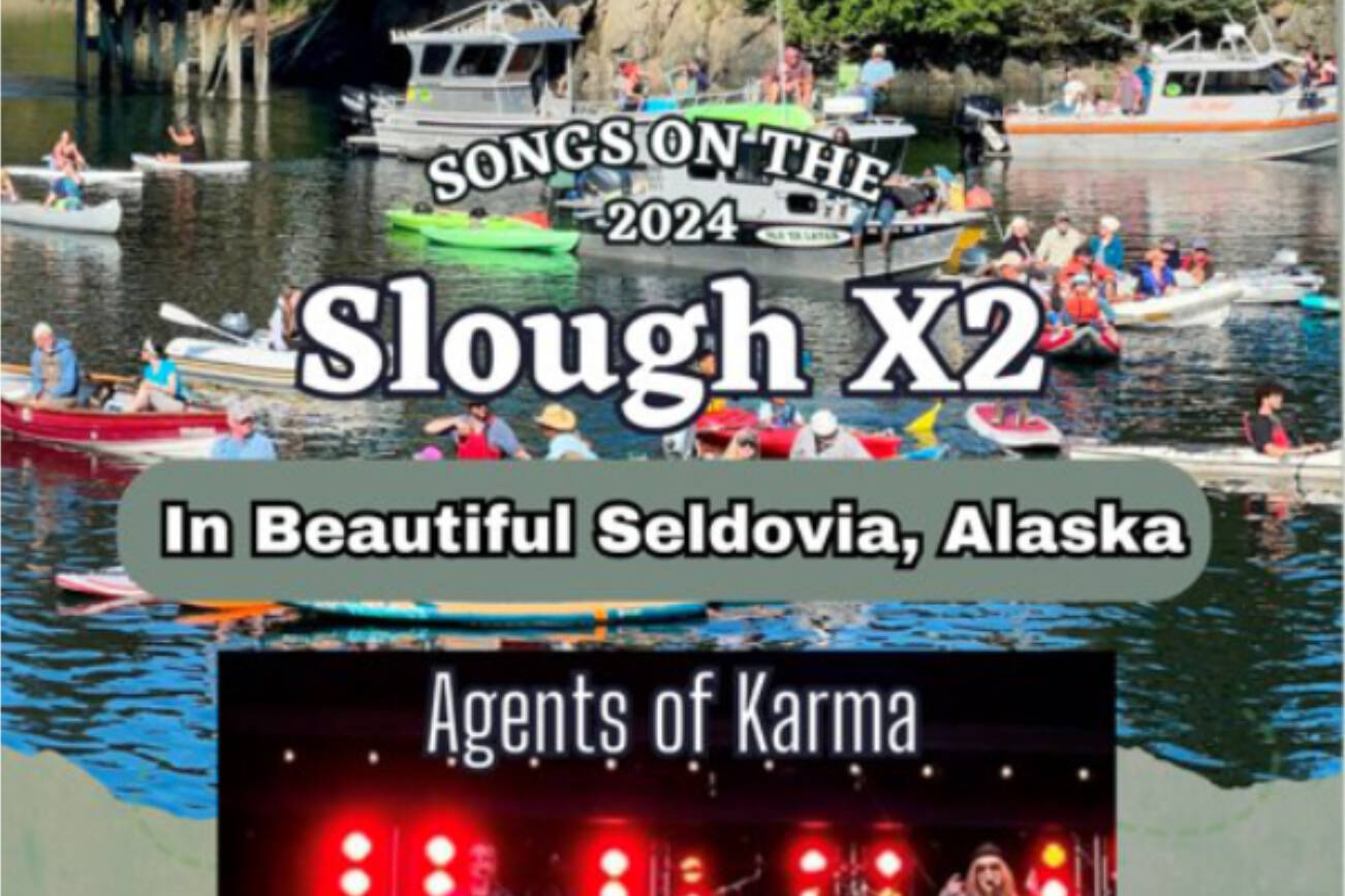 Poster for 2024 Songs on the Slough. Photo courtesy of Seldovia Arts Council