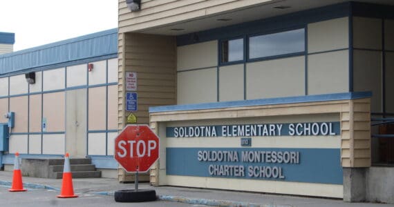 Soldotna Elementary School on Friday, May 13, 2022, in Soldotna, Alaska. (Ashlyn O’Hara/Peninsula Clarion)