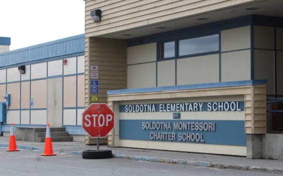 Soldotna Elementary School on Friday, May 13, 2022, in Soldotna, Alaska. (Ashlyn O’Hara/Peninsula Clarion)