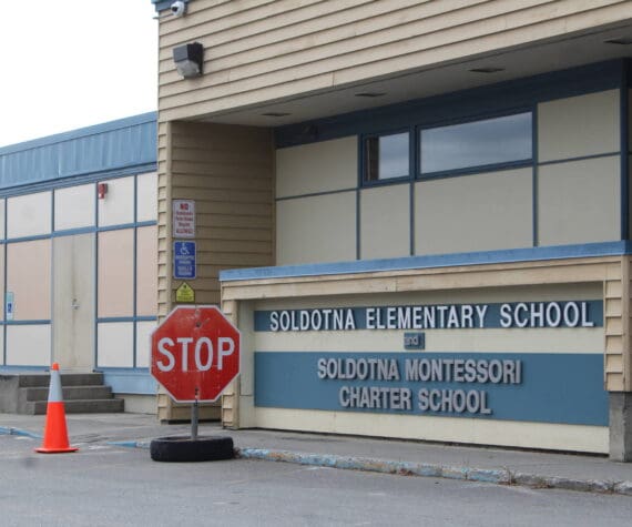 Soldotna Elementary School on Friday, May 13, 2022, in Soldotna, Alaska. (Ashlyn O’Hara/Peninsula Clarion)