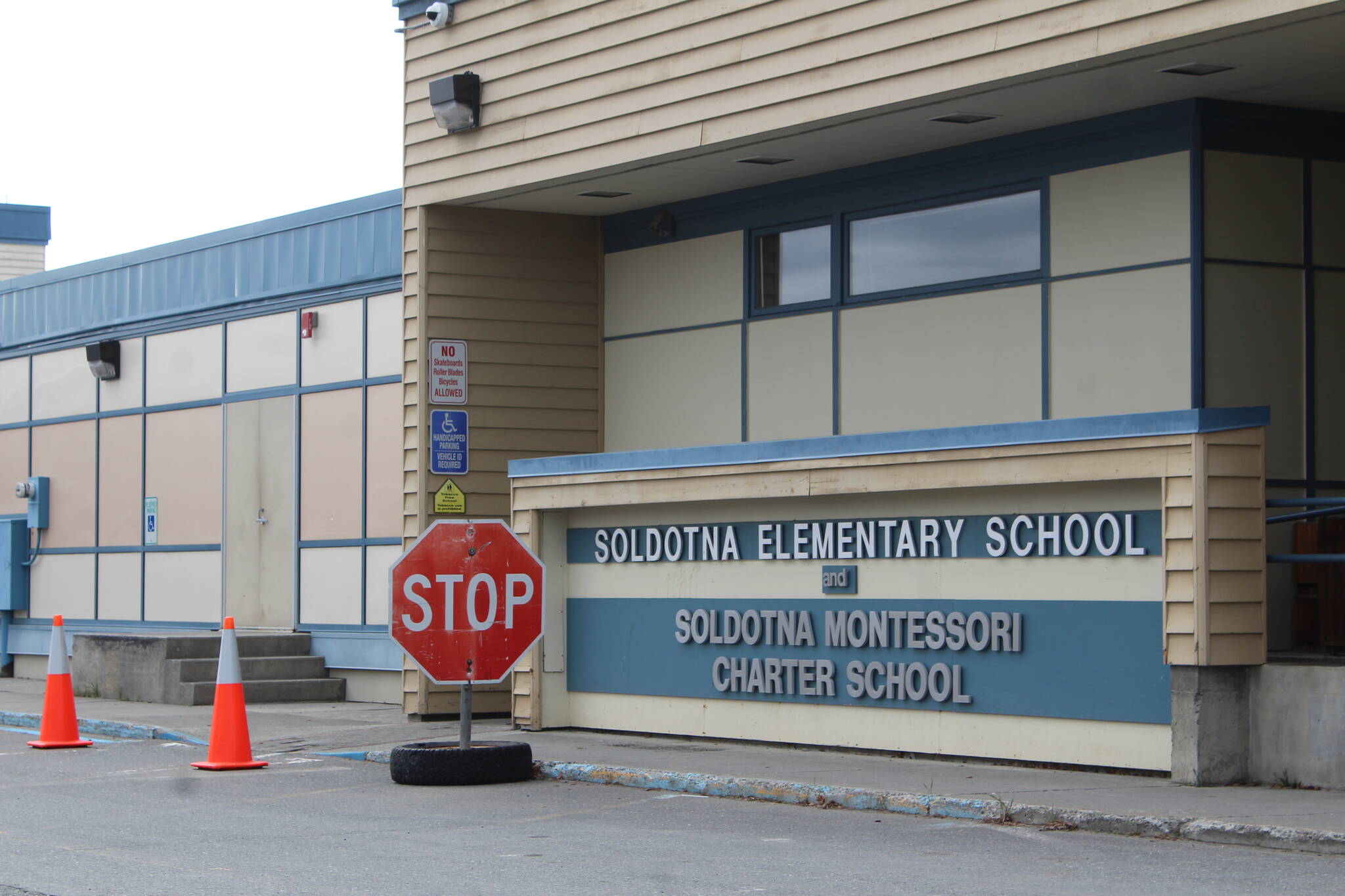 Soldotna Elementary School on Friday, May 13, 2022, in Soldotna, Alaska. (Ashlyn O’Hara/Peninsula Clarion)