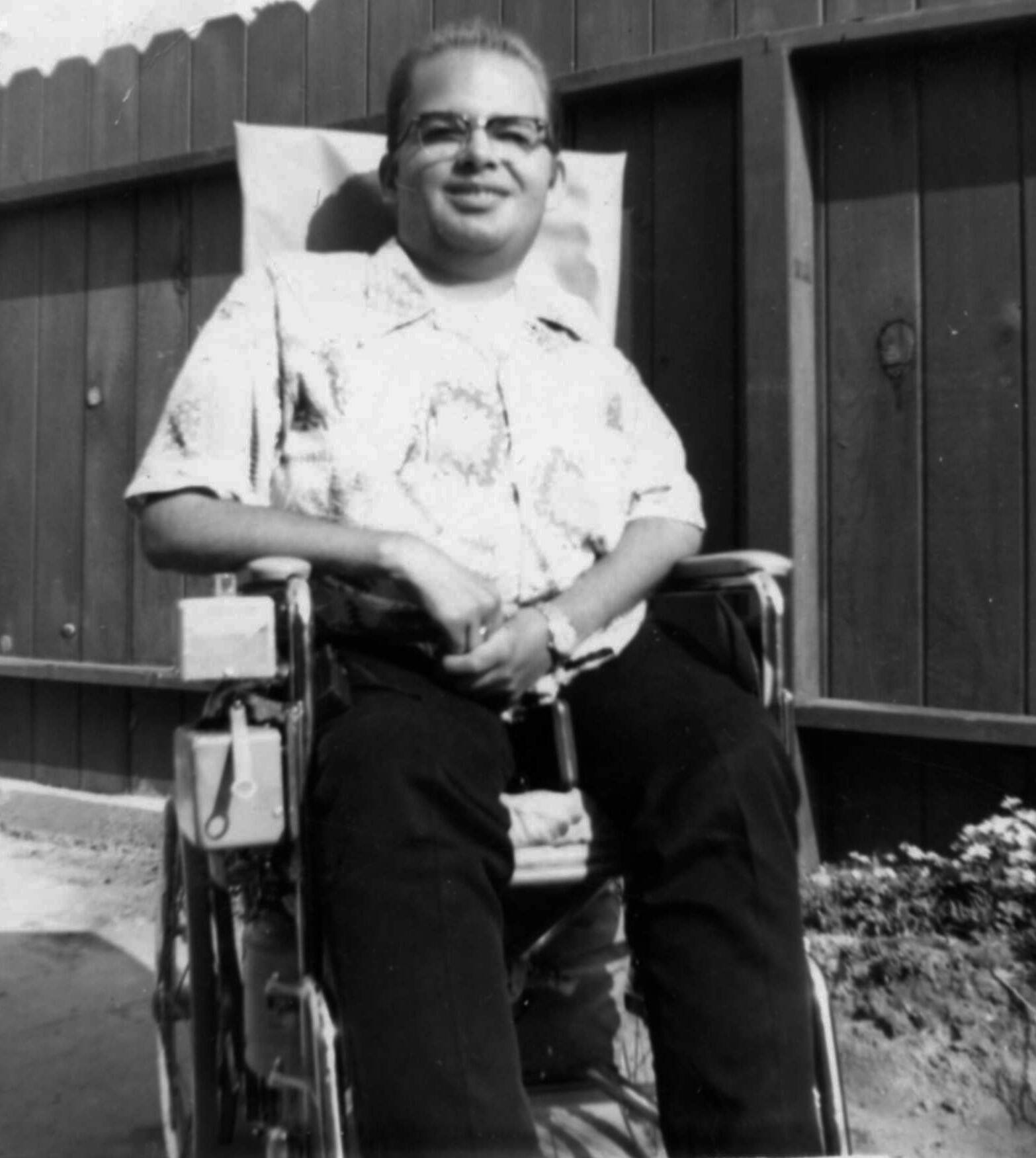 Photo courtesy of the 
Nutter Family Collection
The former Muriel Grunert had eight children. It is likely that three of them, including John Witt, pictured here, suffered from muscular dystrophy.