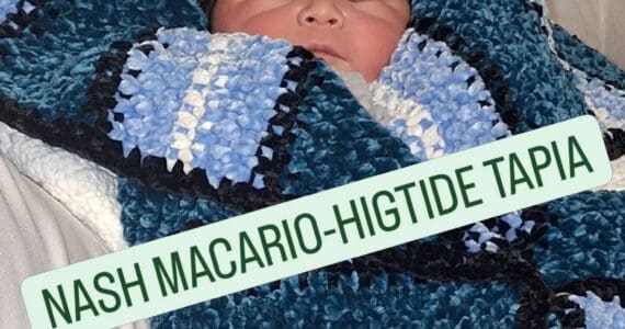 Nash Macario-Hightide Tapia was born on Monday, Sept. 30, 2024, in Homer, Alaska. Photo provided by JR Tapia