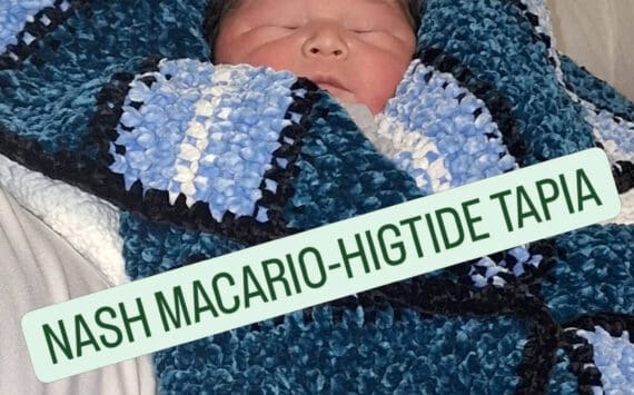 Nash Macario-Hightide Tapia was born on Monday, Sept. 30, 2024, in Homer, Alaska. Photo provided by JR Tapia