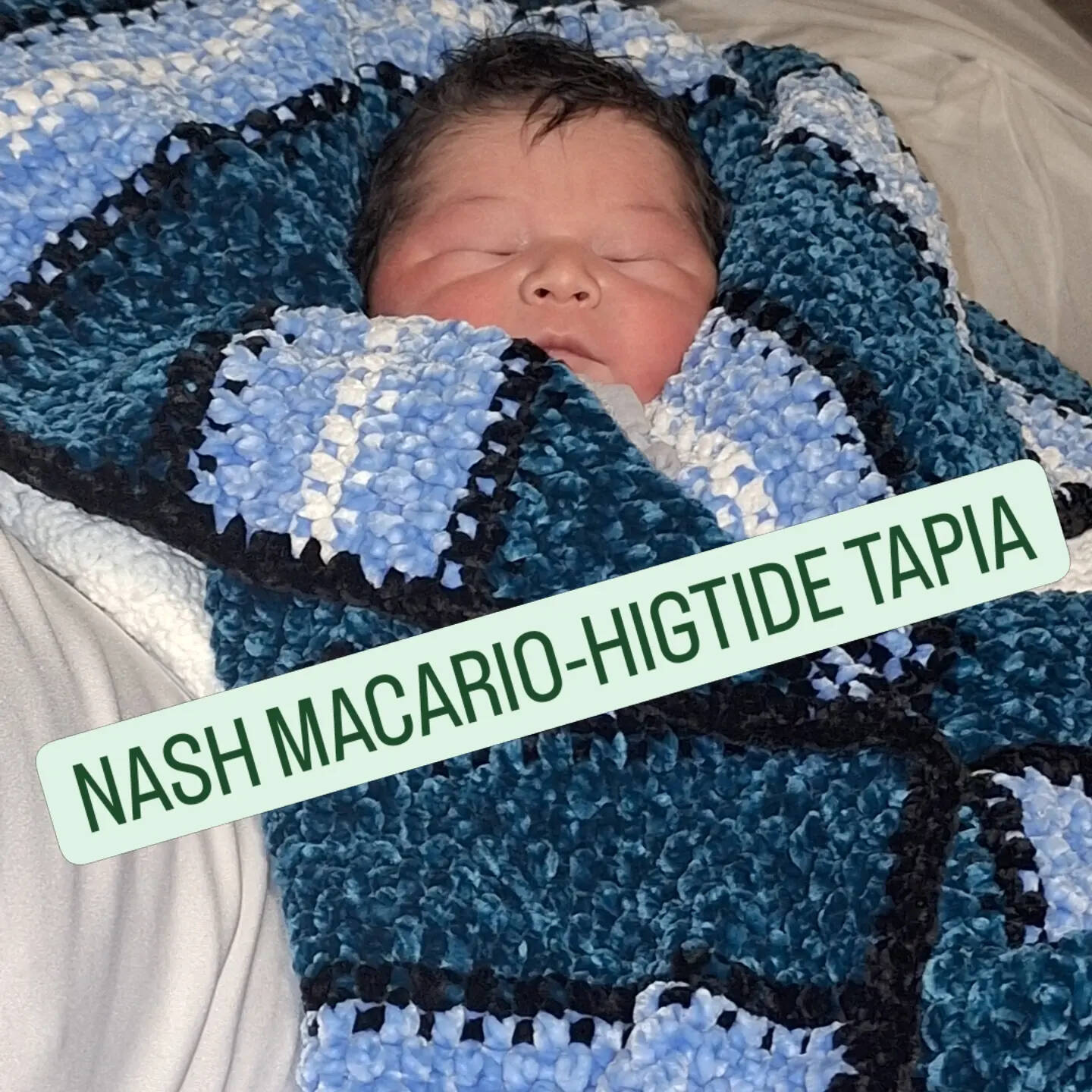 Nash Macario-Hightide Tapia was born on Monday, Sept. 30, 2024, in Homer, Alaska. Photo provided by JR Tapia