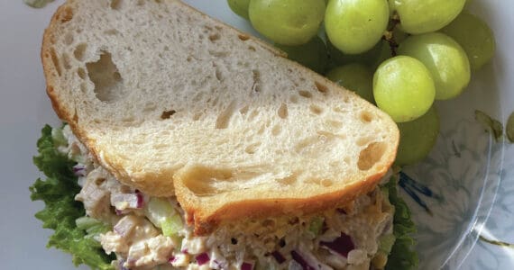 Photo by Tressa Dale/Peninsula Clarion
This classic chicken salad is bright and tangy.