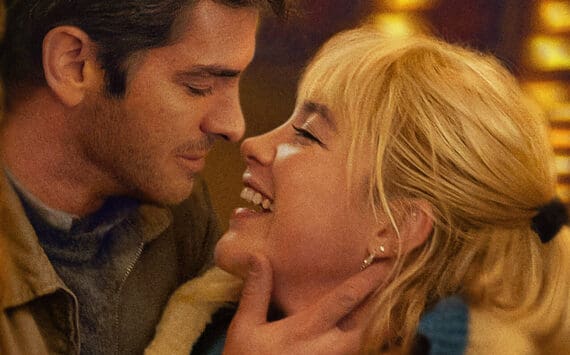 Andrew Garfield and Florence Pugh in “We Live in Time.” (Promotional photo courtesy A24)