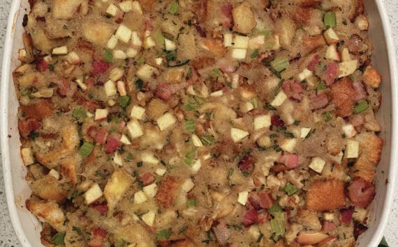 Photo by Tressa Dale/Peninsula Clarion
Make-ahead stuffing helps take pressure off Thanksgiving cooking.