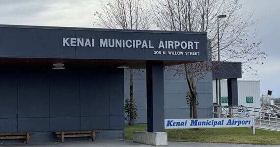 The Kenai Municipal Airport is seen on Friday, Oct. 6, 2023. (Jake Dye/Peninsula Clarion)