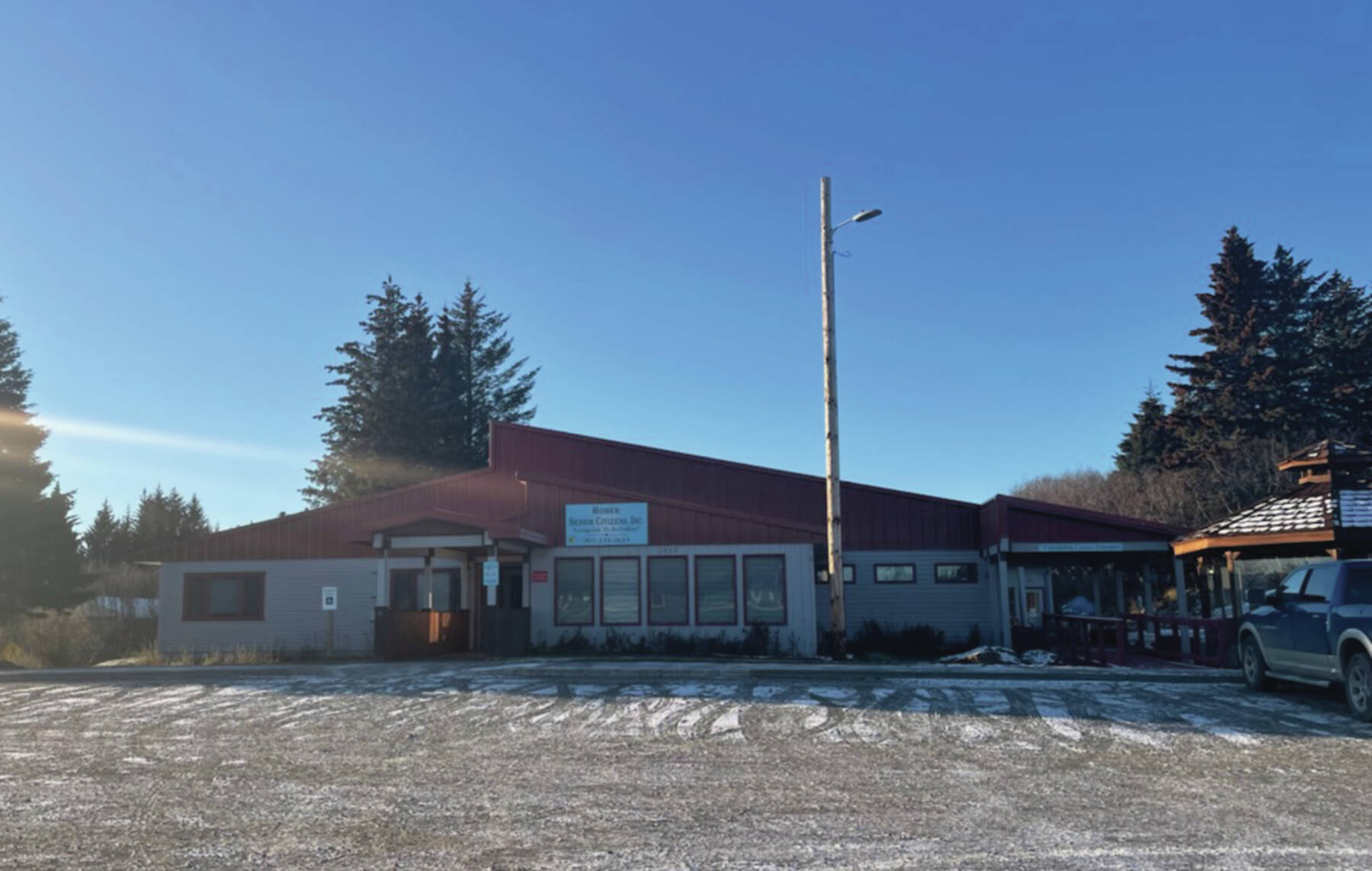 Homer Senior Citizen Center in Homer, Alaska. Photo by Emilie Springer/Homer News.