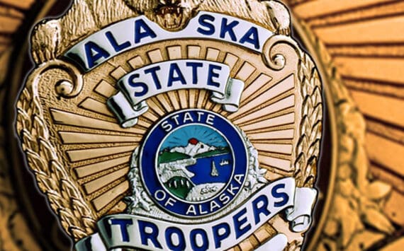 Alaska State Troopers badge. File photo.